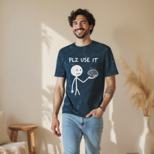 Plz Use It – Sarcasm Edition Acidwash Tee