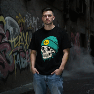 Dead Drip – Urban Skull Edition Oversized Tee