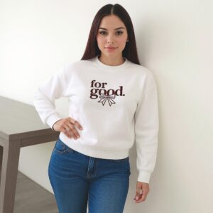 "For Good" Signature Craft – Premium Oversized Sweatshirt